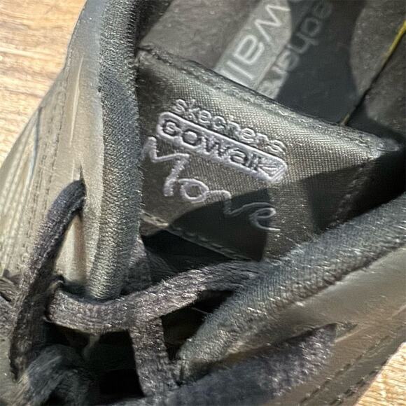 Skechers Go Walk Move Black Active Shoes Mens Size 13 Workout Gym Run Comfort - Picture 12 of 13